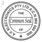 Company Seal Style 3